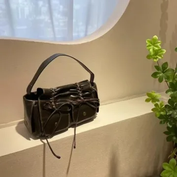 Stylish Juoxeepy Vintage Y2K Faux Leather Handbag