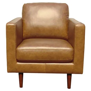 Sleek Leather Armchair for Modern Living Spaces