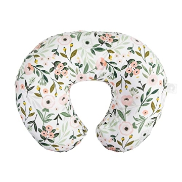 Boppy Nursing Pillow Original Support, #1 Selling Nursing Pillow Brand, Pink Garden, Ergonomic Nursi...