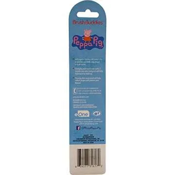 Brush Buddies Peppa Pig Toothbrush Set for Toddlers