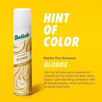 Batiste Dry Shampoo, Brilliant Blonde, 6.73 fl. oz. (Pack of 3)