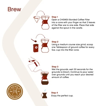 Chemex Coffee Maker - Premium 10-Cup Pour-Over