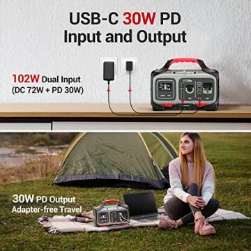 Rockpals 300W Portable Power Station for Camping