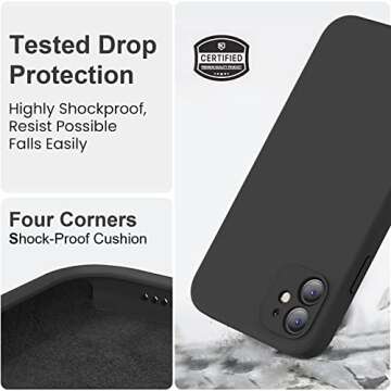 Vooii iPhone 11 Case - Stylish Liquid Silicone Protection