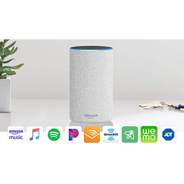 Echo 2nd Gen Smart Speaker with Alexa and Dolby Sound