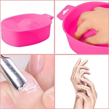 AQUEENLY Nail Soaking Tray - Durable Spa Tool for Home Use