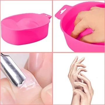 AQUEENLY Nail Soaking Tray - Durable Spa Tool for Home Use