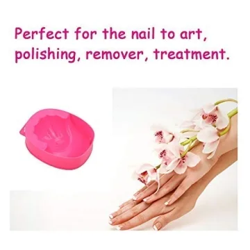 AQUEENLY Nail Soaking Tray - Durable Spa Tool for Home Use