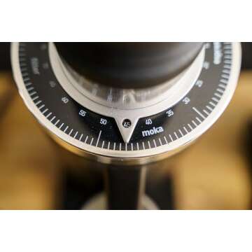 MiiCoffee DF64 II Single Dosing Coffee Grinder (Black)