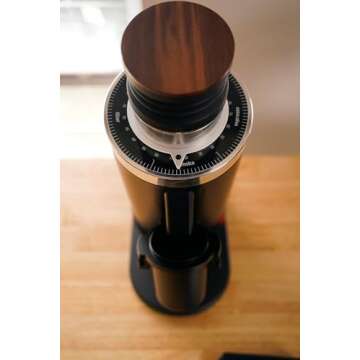 MiiCoffee DF64 II Single Dosing Coffee Grinder (Black)