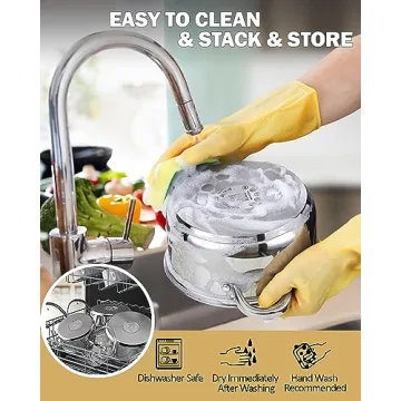 Cook N Home 16 Quart Stockpot with Lid Essential Cookware