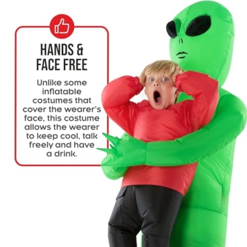 Morph Red Alien Costume Kids Inflatable Fun