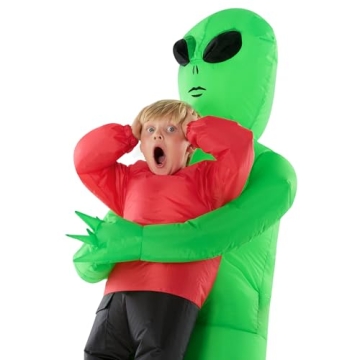 Morph Red Alien Costume Kids Inflatable Fun