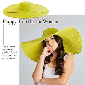 San Diego Women's Ultrabraid Extra Large Brim Sun Hat