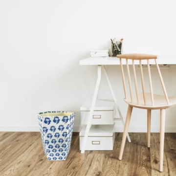 Fern Trail Decorative Waste Basket - Eco Friendly & Stylish