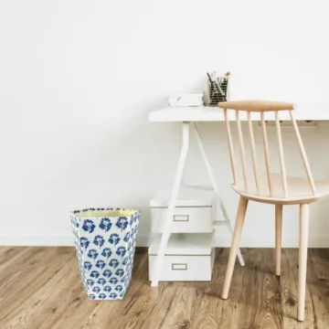 Fern Trail Decorative Waste Basket - Eco Friendly & Stylish