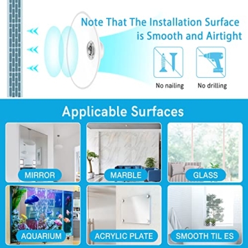 Skewo 12 Inch Acrylic Plant Shelves for Indoor Plants