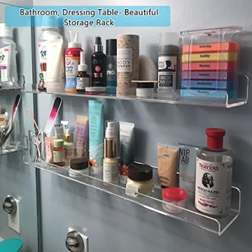 Skewo 12 Inch Acrylic Plant Shelves for Indoor Plants