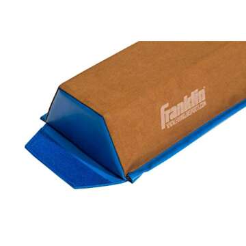 Franklin Sports Gymnastics Balance Beam - Institutional Grade - Gym Equipment - Sectional - Padded Mat - Expandable - For Home Use - Balance Beam for Kids