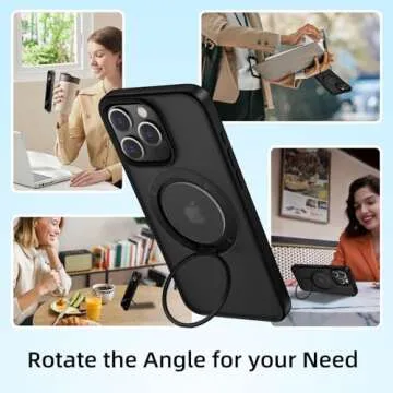 X-level 360° Magnetic Ring Case for iPhone 15 Pro Max