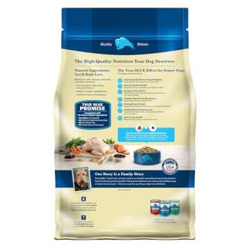 Blue Buffalo Life Protection Formula Senior Dry Dog Food, Supports Joint Health and Mobility, Made w...
