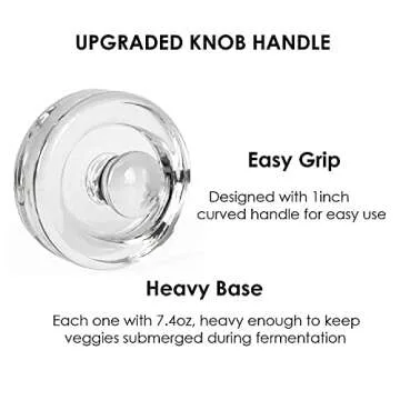 JILLMO Fermentation Kit for Wide Mouth Mason Jars