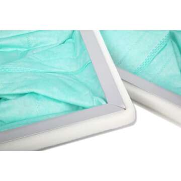 WEN Woodworking Air Filters, 1-Micron Inner Filter for 400 CFM Air Filtration Systems, Two Pack (90243-026-2)