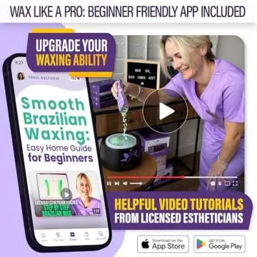 Tress Wellness Waxing Kit for Easy At-Home Brazilian Waxing