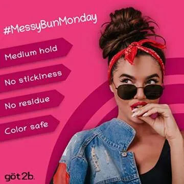 Got2b Volumaniac Bodifying Hair Mousse, 8 oz