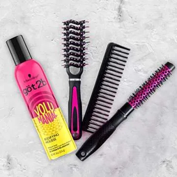 Got2b Volumaniac Bodifying Hair Mousse, 8 oz