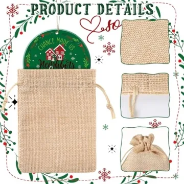 Christmas Neighbor Gift Set - 6 Ceramic Ornaments