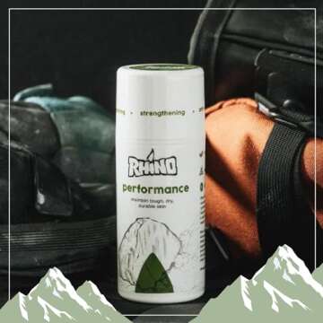 Rhino Performance Cream – Non-Aluminum Antiperspirant for Hands & Feet | Moisturizing & Skin-Friendly Formula