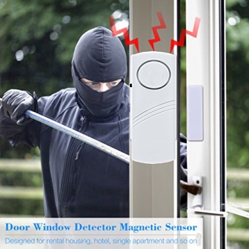 12 pcs Home Security Magnetic Sensor Alarm System