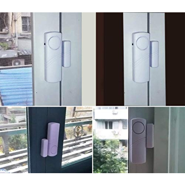 12 pcs Home Security Magnetic Sensor Alarm System