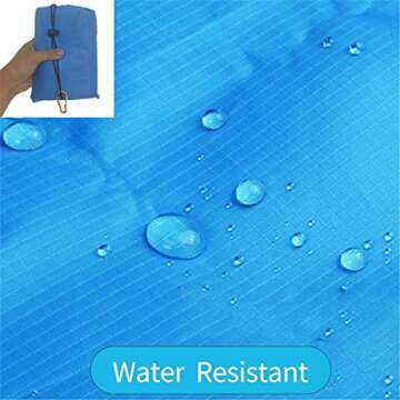 Eastjing Sand Free Beach Blanket for Camping & Travel