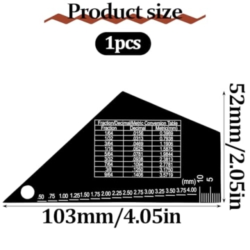 Guitar String Action Gauge & Fret Rocker Tool