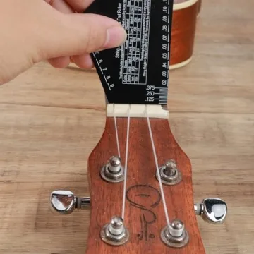 Guitar String Action Gauge & Fret Rocker Tool