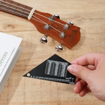 Guitar String Action Gauge & Fret Rocker Tool