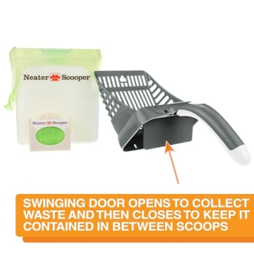 Neater Scooper with 60 Refill Bags for Easy Cleanup