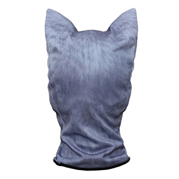 WTACTFUL 3D Animal Ears Balaclava for Fun and Fashion