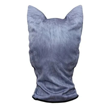 WTACTFUL 3D Animal Ears Balaclava for Fun and Fashion