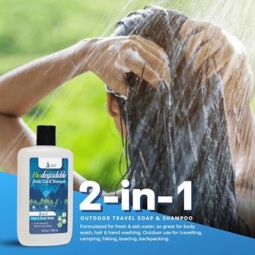 Biodegradable Camping Companion - Eco-Friendly Body Wash