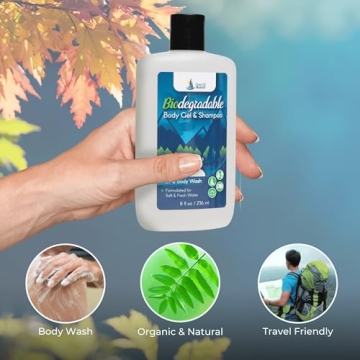 Biodegradable Camping Companion - Eco-Friendly Body Wash