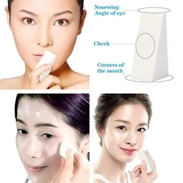 25pcs Beauty Makeup Sponge Wedge Applicators for Flawless Finish