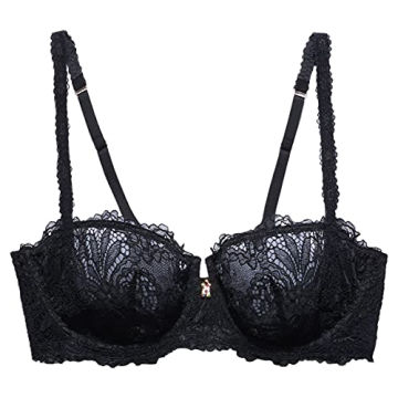 Savage X Fenty Lace Balconette Bra for Stylish Comfort
