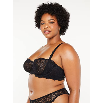 Savage X Fenty Lace Balconette Bra for Stylish Comfort