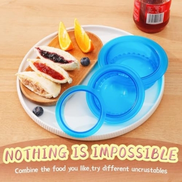 HiYZ Sandwich Cutter and Sealer for Creative Kids Meals