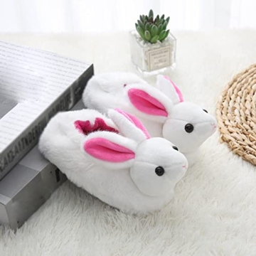 Non-Slip Fuzzy House Slippers for Toddler Boys Girls Warm Comfort