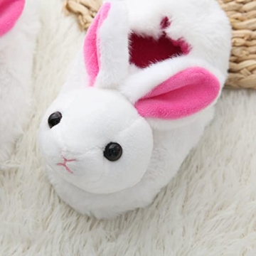 Non-Slip Fuzzy House Slippers for Toddler Boys Girls Warm Comfort