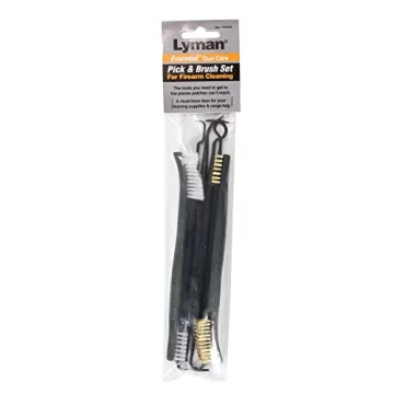 Lyman 6 Piece Gun Cleaning Kit Brass/Nylon Tools for Firearms